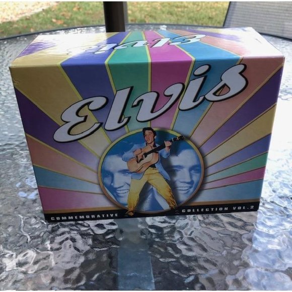 NWOT Elvis Presley Commemorative Collection VHS Gift Set - Picture 1 of 3